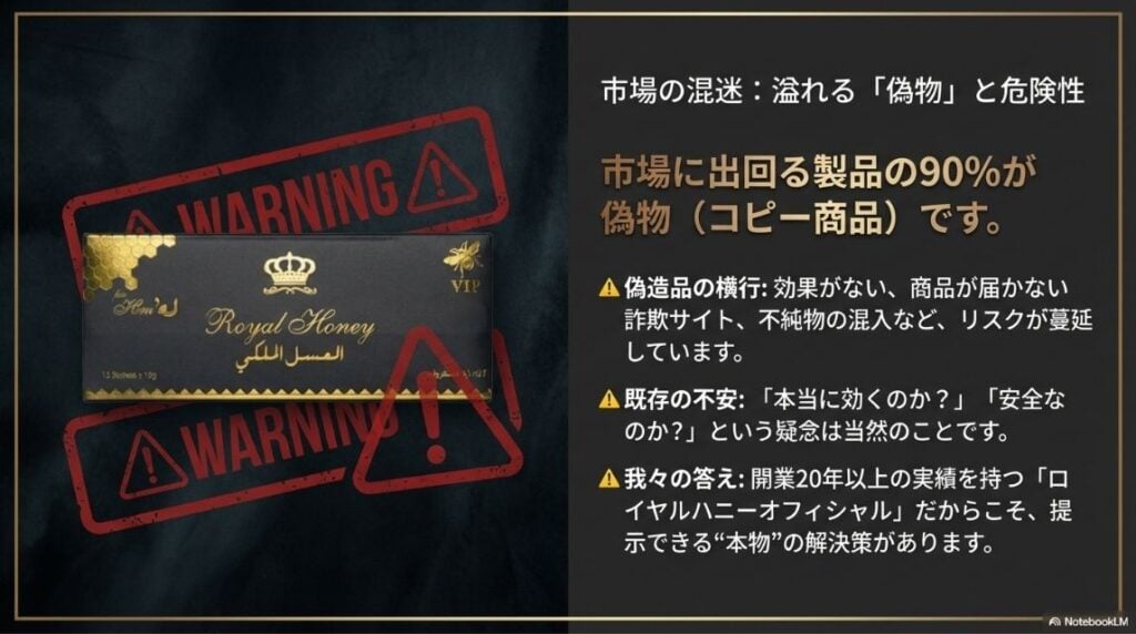 ロイヤルハニーVIPの偽物