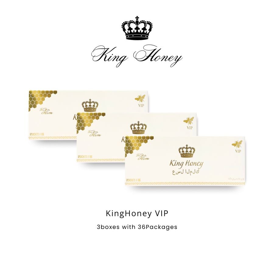 キングハニーVIP3箱商品画像